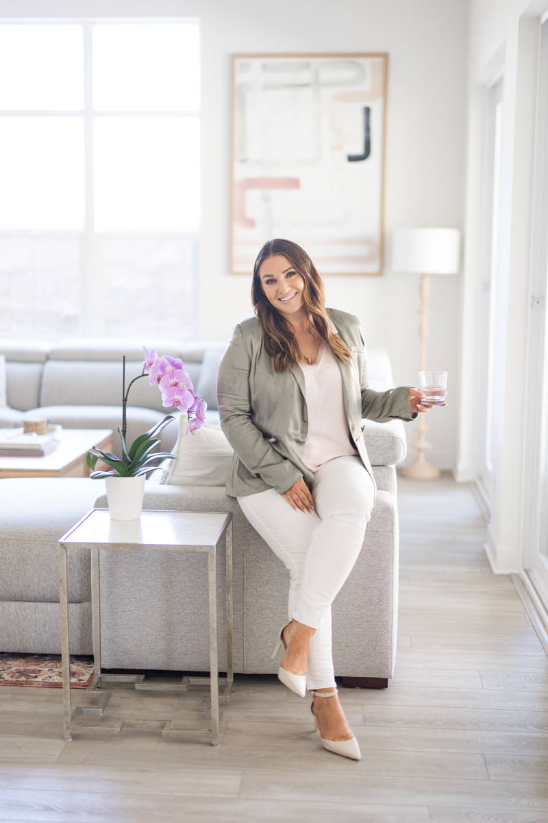Valli Lopez in a bright East County home